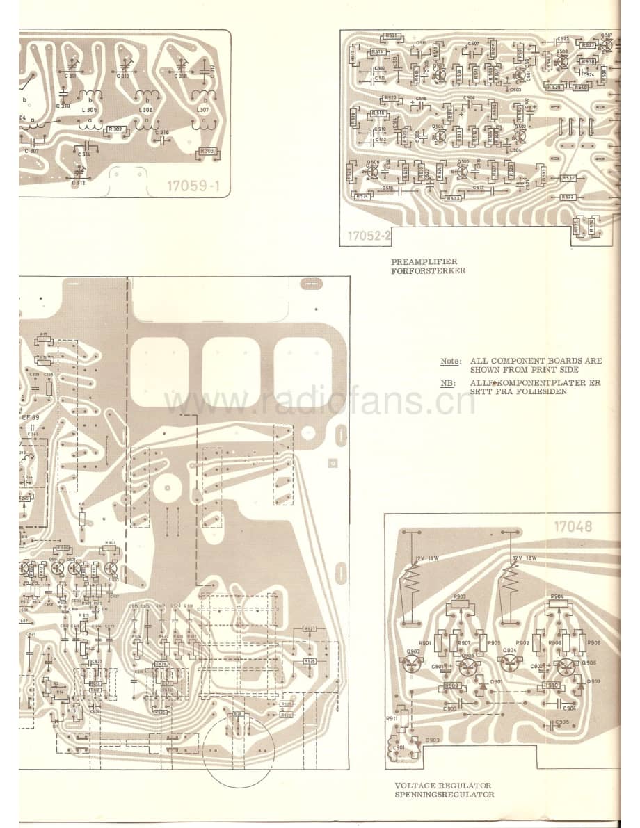 tandberg Huldra 9 skjema og printutlegg fra serienummer 449000 维修电路原理图.pdf_第3页