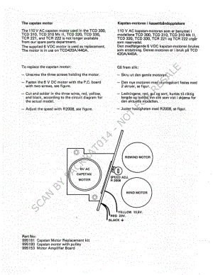 tandberg tcd-3xx-4xx-capstan-motor-replacement 维修电路原理图.pdf