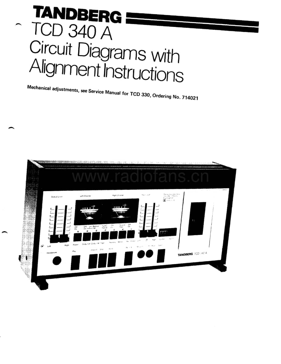 tandberg tcd-340a-circ-alignm 维修电路原理图.PDF_第1页