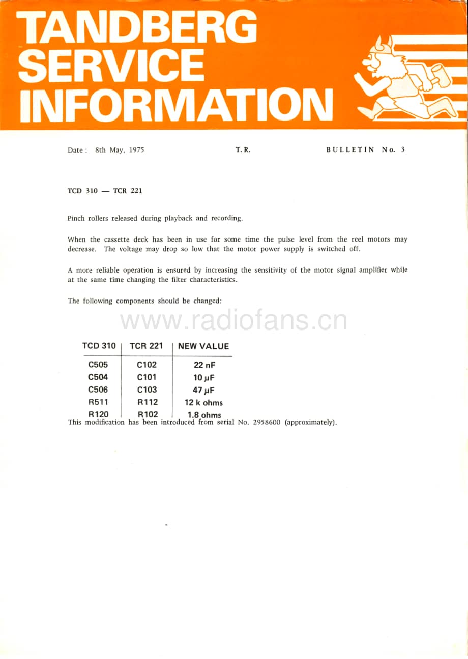 tandberg tcd-310-serv 维修电路原理图.pdf_第1页