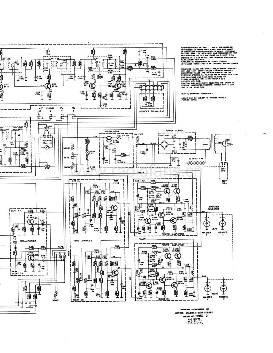 tandberg soelvsuper-11-s 维修电路原理图.pdf_第1页