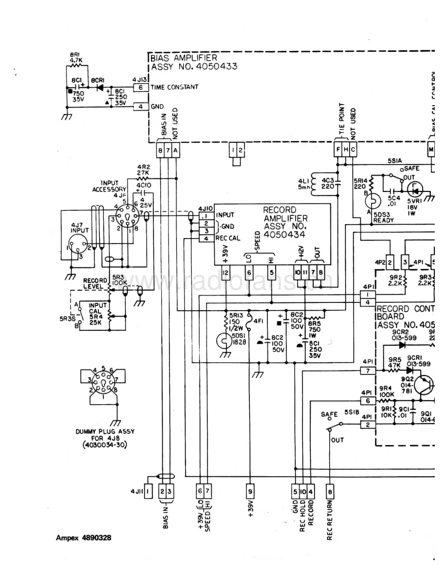 AMPEX440c-audio 维修电路原理图.pdf_第1页