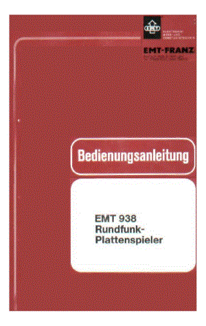 EMT_938黑胶唱机维修手册.pdf