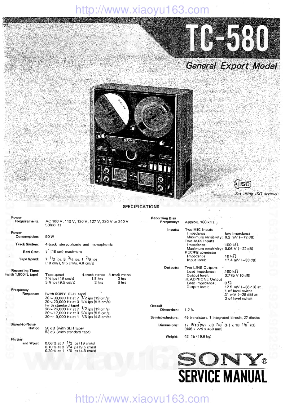 SONY索尼TC-580(1).pdf_第1页