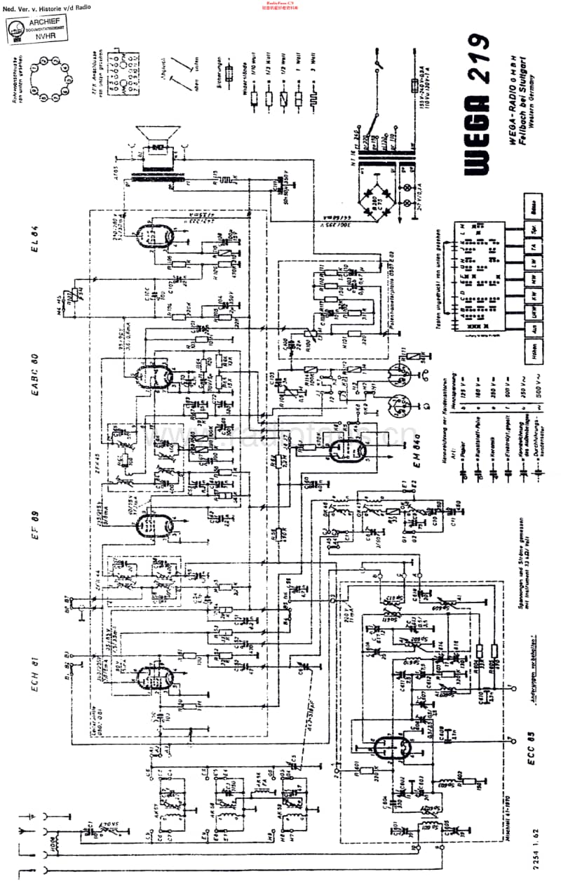 Wega_219维修电路原理图.pdf_第1页