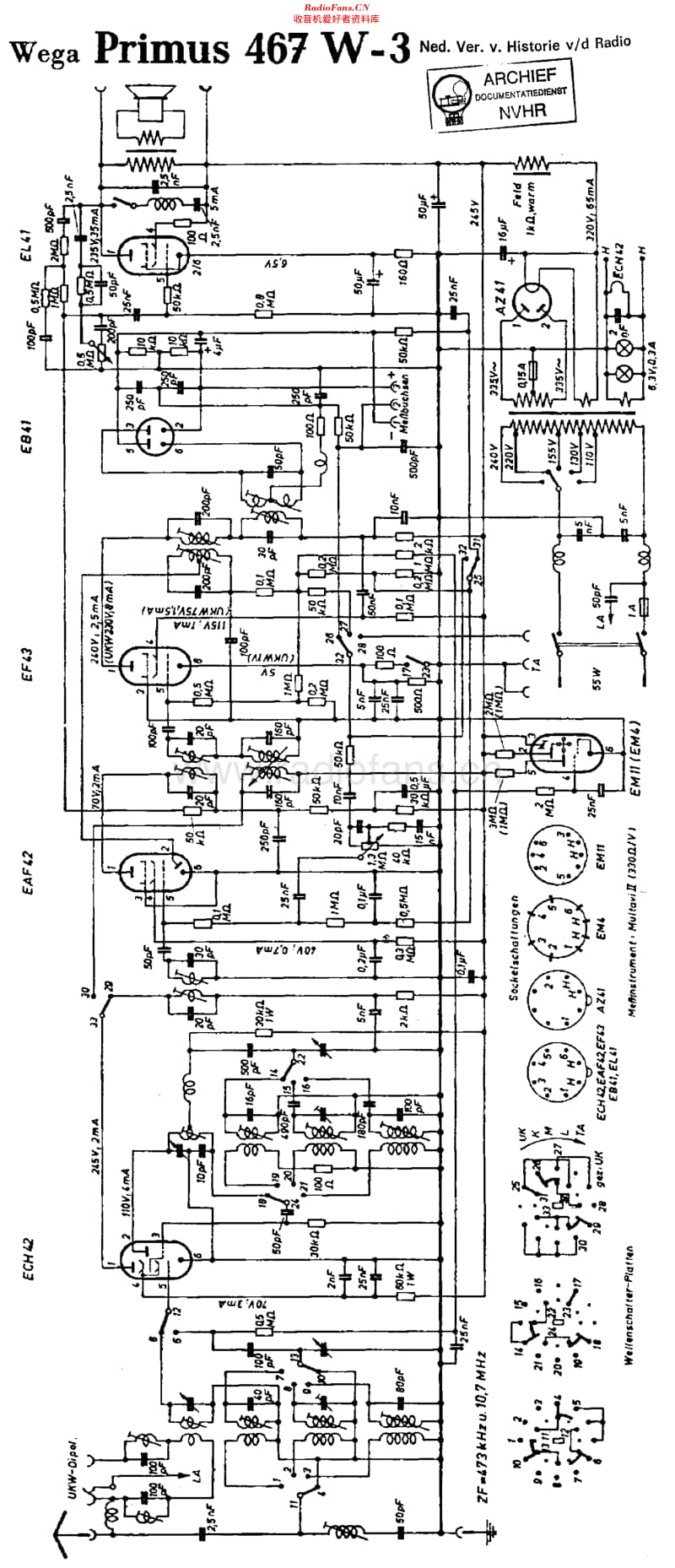 Wega_467W3维修电路原理图.pdf_第1页