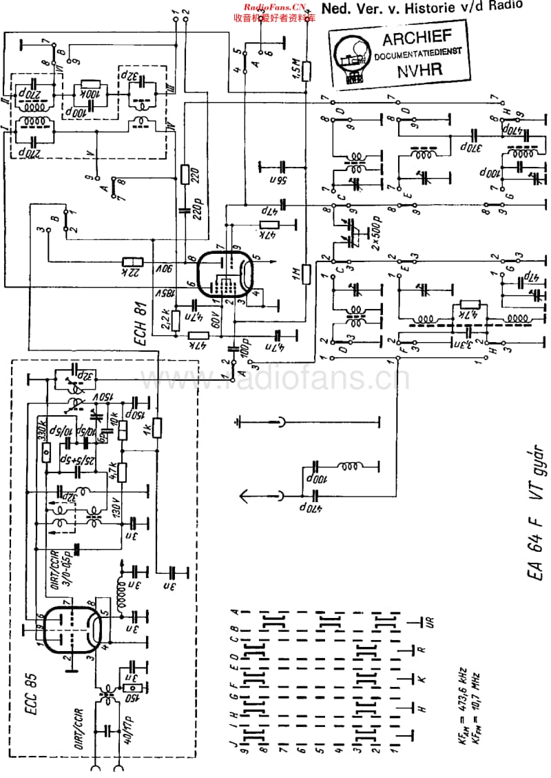 Videoton_EA64F维修电路原理图.pdf_第1页