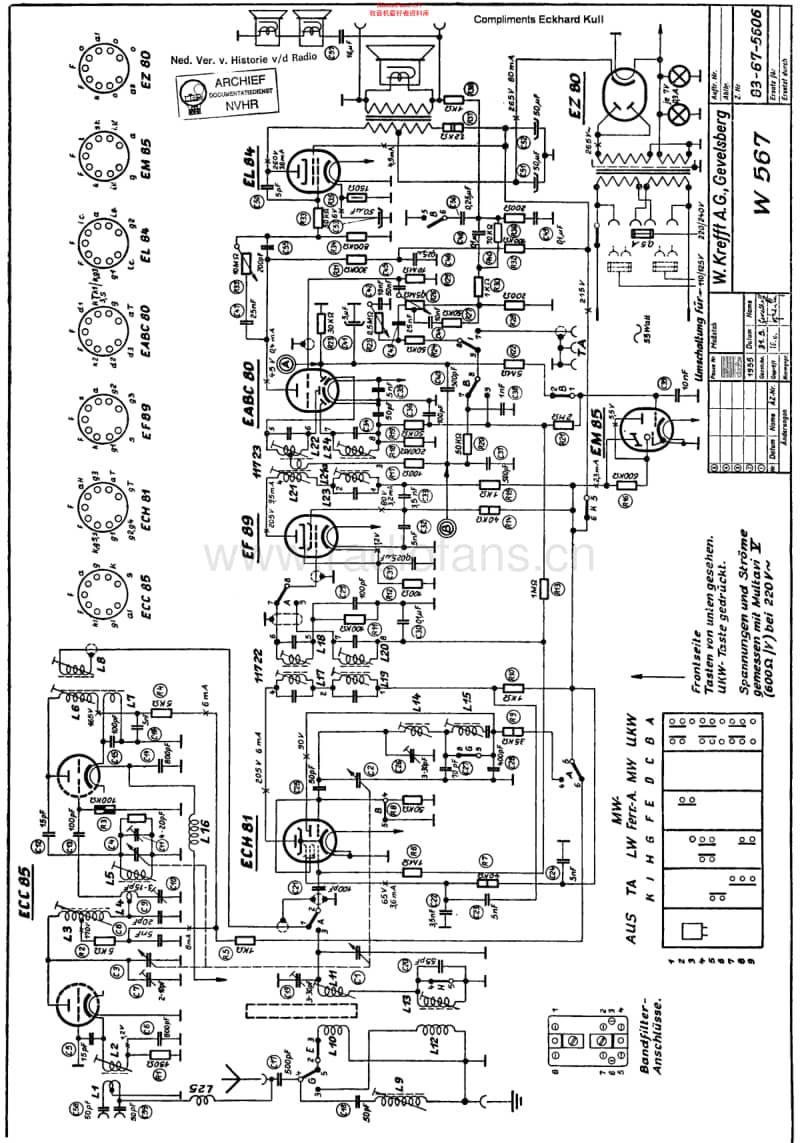 Weltfunk_W567维修电路原理图.pdf_第1页