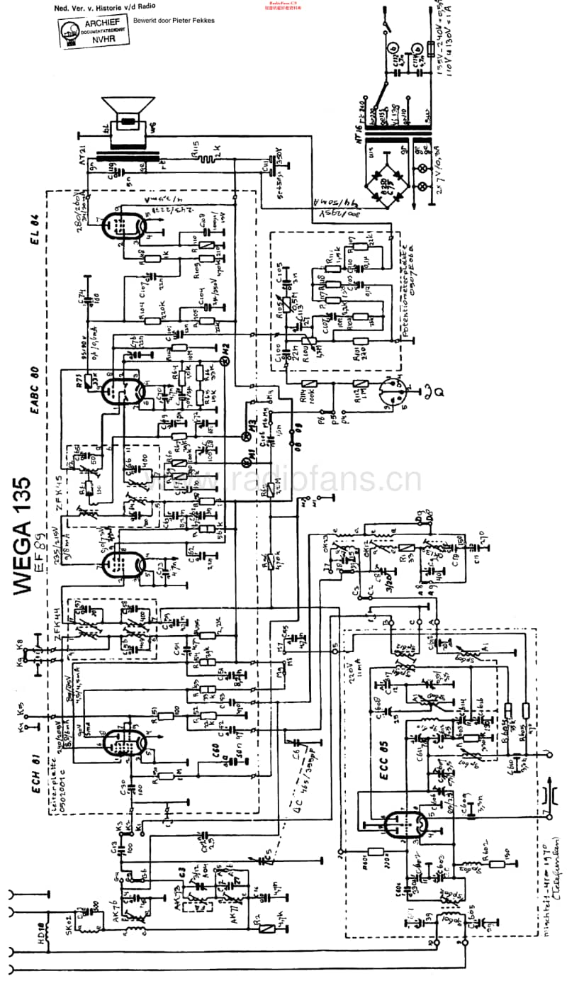 Wega_135维修电路原理图.pdf_第1页