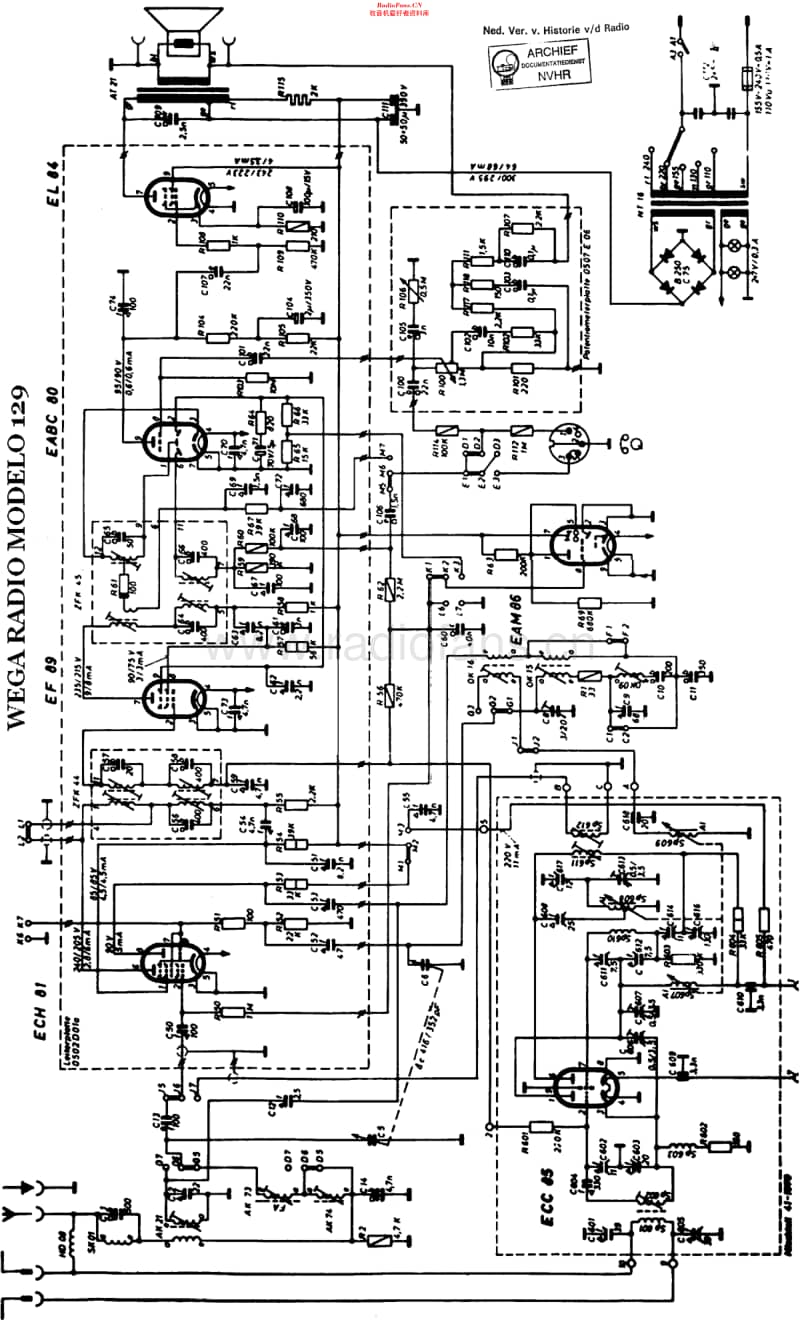 Wega_129维修电路原理图.pdf_第1页