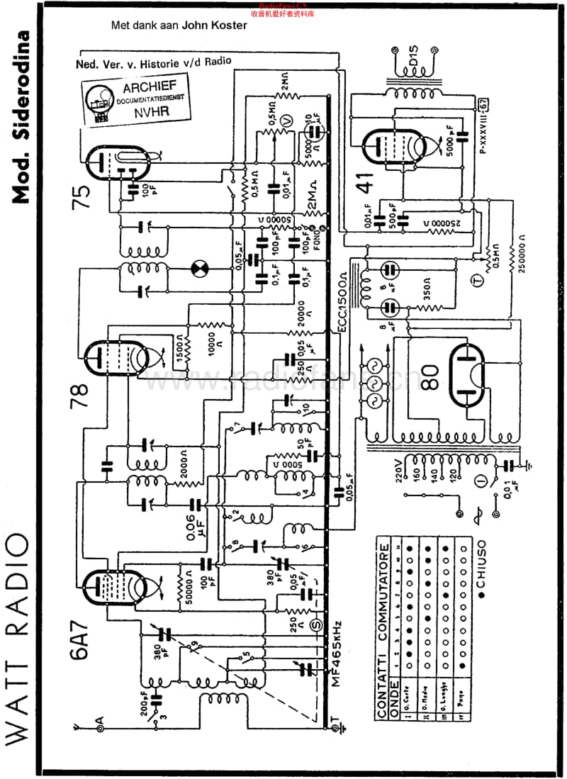 WattRadio_Siderodina维修电路原理图.pdf_第1页