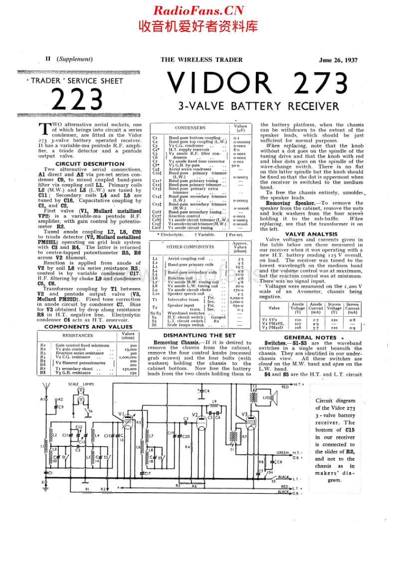 Vidor_273维修电路原理图.pdf_第1页