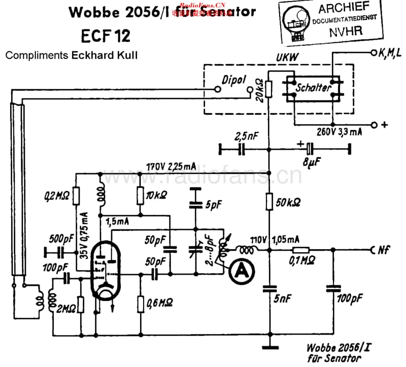 Wobbe_2056维修电路原理图.pdf_第1页