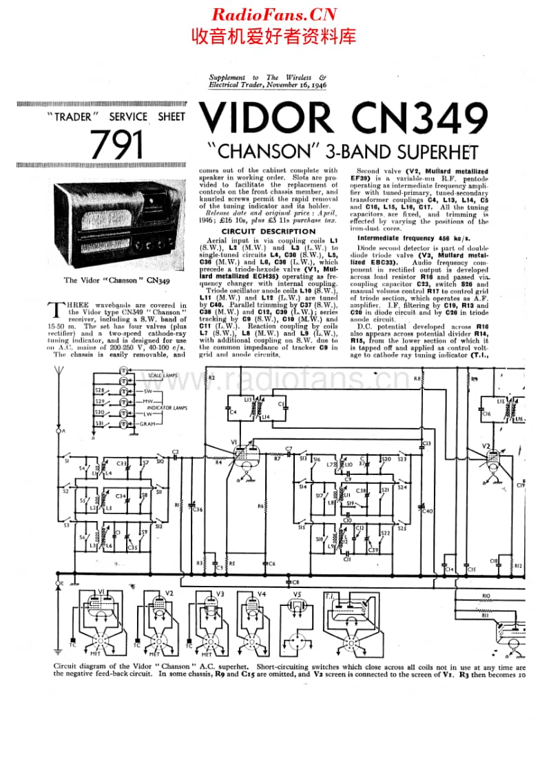 Vidor_CN349维修电路原理图.pdf_第1页