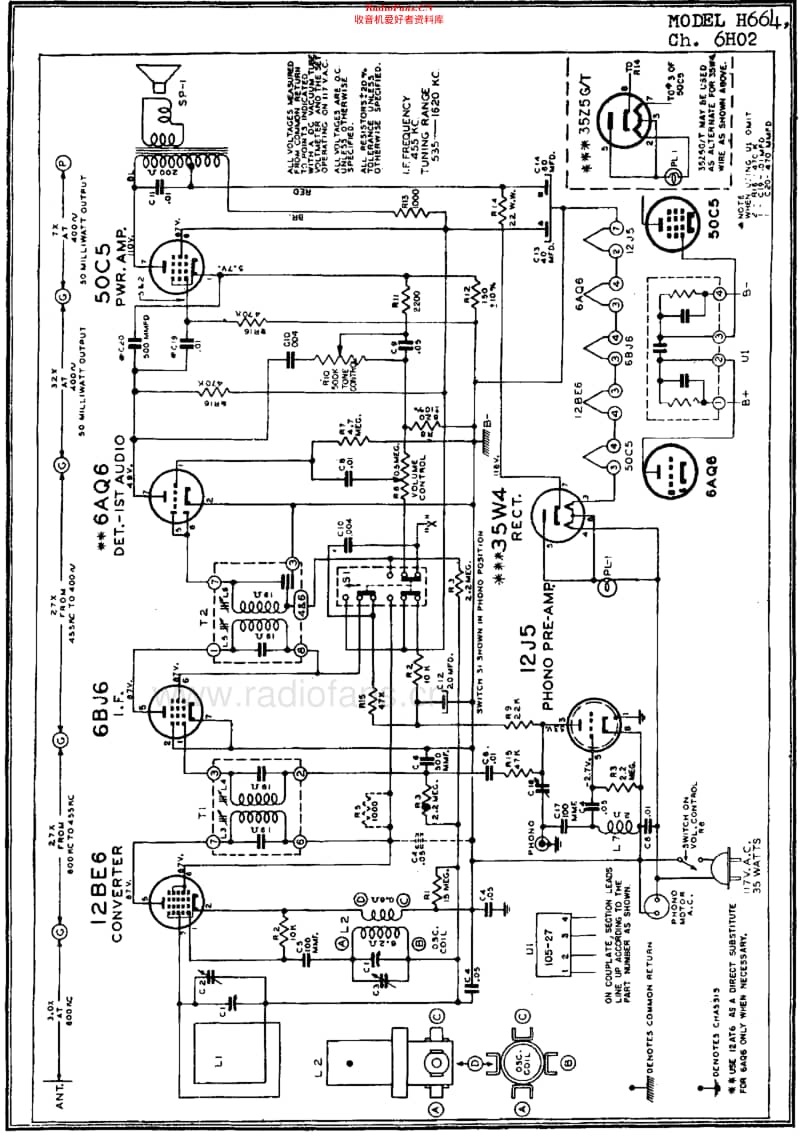 Zenith_H664维修电路原理图.pdf_第3页