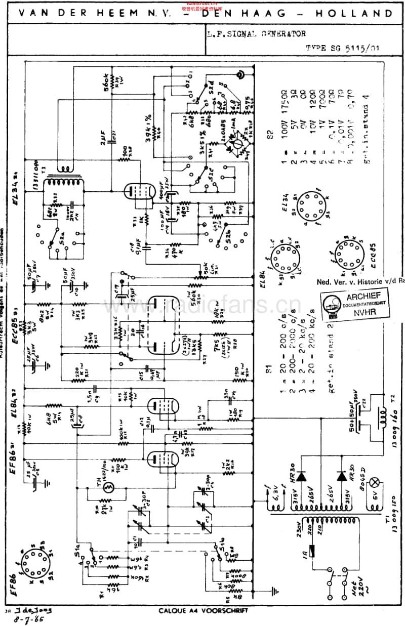 VanDerHeem_5115维修电路原理图.pdf_第1页