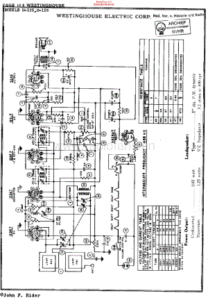 Westinghouse_H125维修电路原理图.pdf