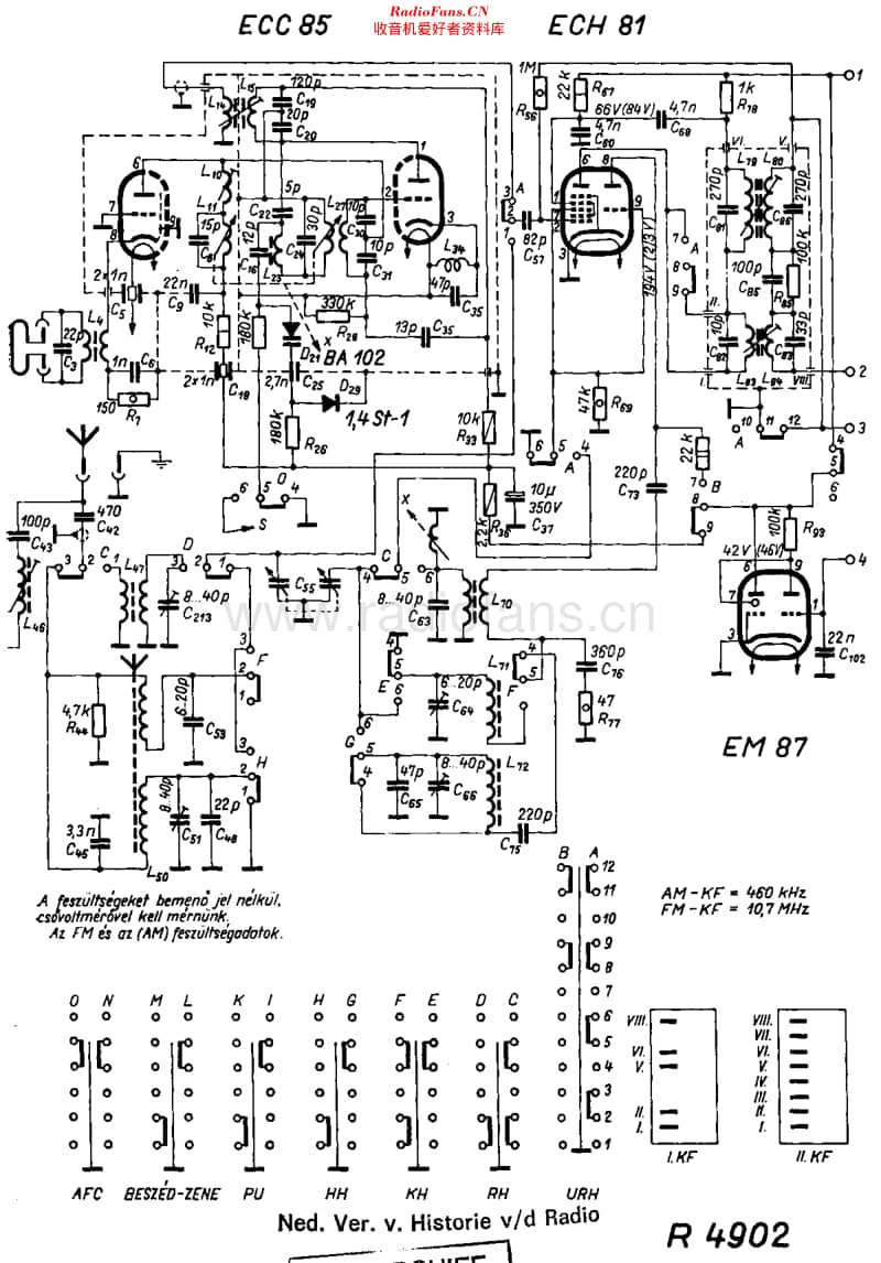 Videoton_R4902维修电路原理图.pdf_第1页