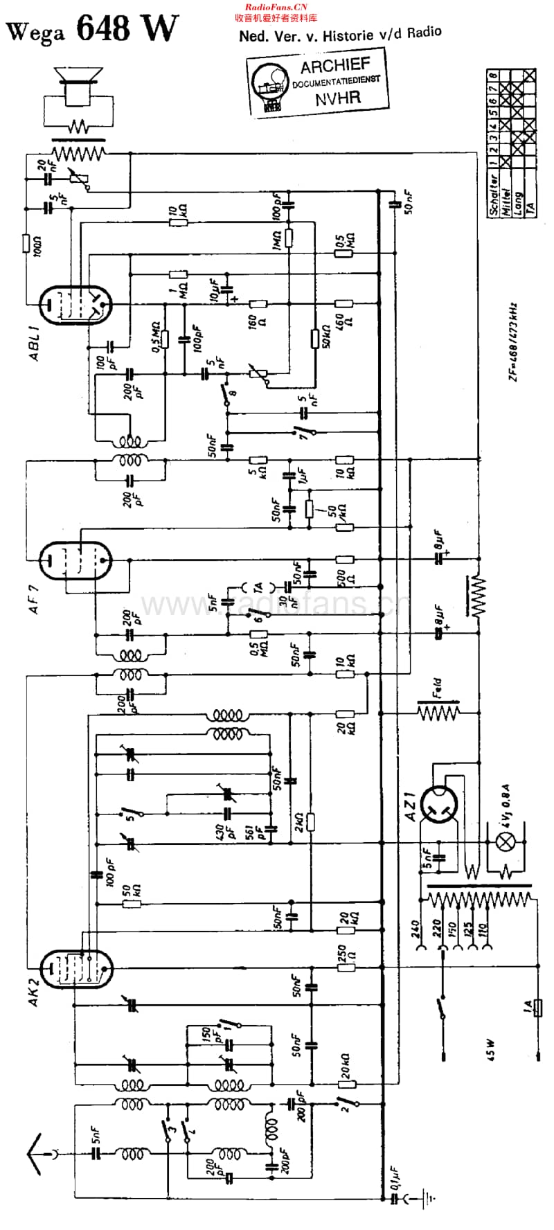 Wega_648W维修电路原理图.pdf_第1页