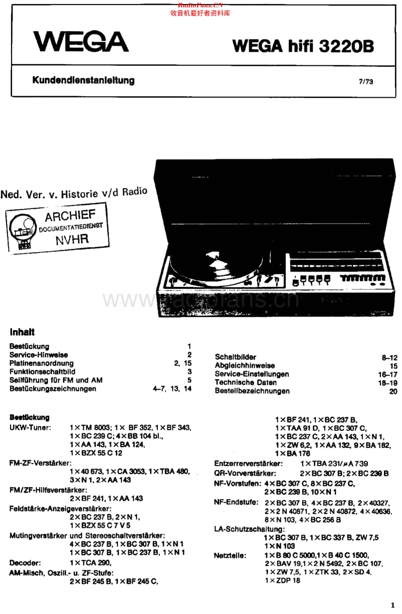 Wega_3220维修电路原理图.pdf_第1页