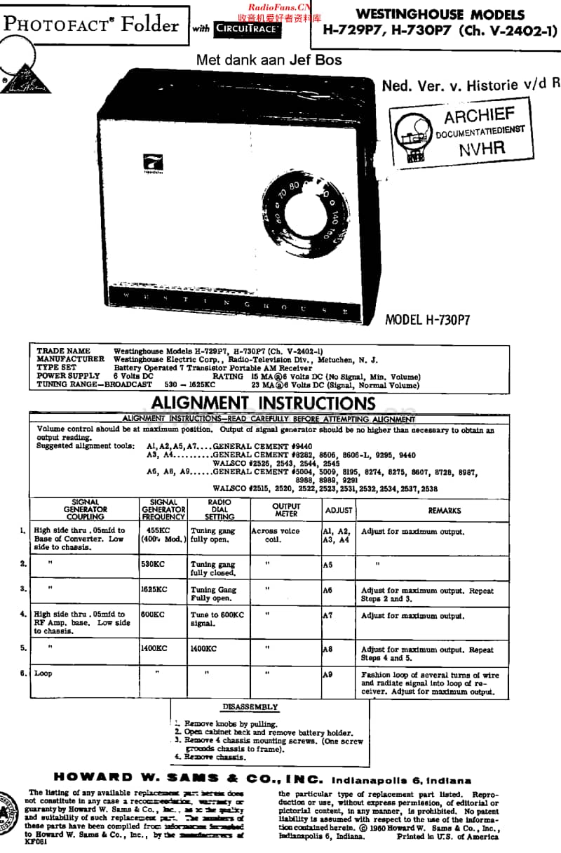 Westinghouse_H729P7维修电路原理图.pdf_第1页