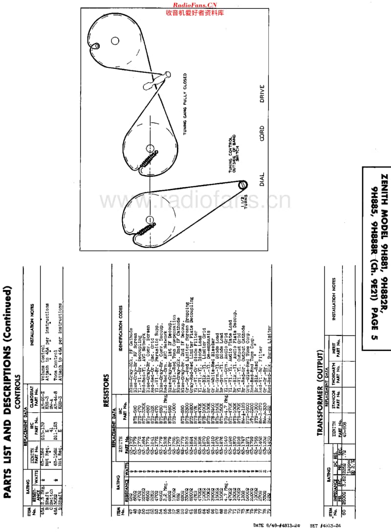 Zenith_9H881维修电路原理图.pdf_第3页