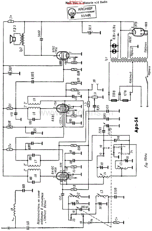 USSR_ARZ54维修电路原理图.pdf