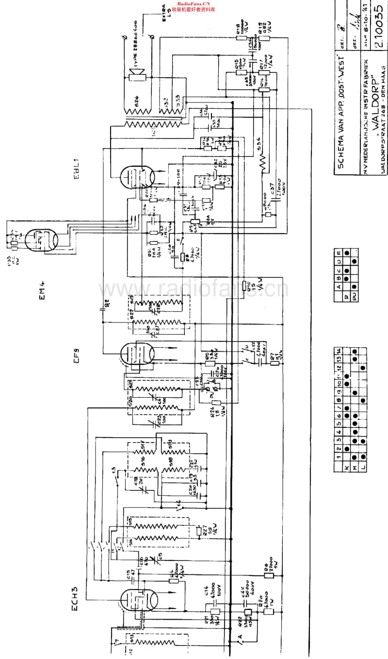 Waldorp_OostWest维修电路原理图.pdf_第2页