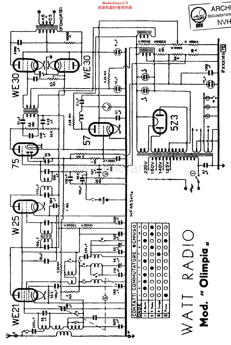 WattRadio_Olimpia维修电路原理图.pdf_第1页