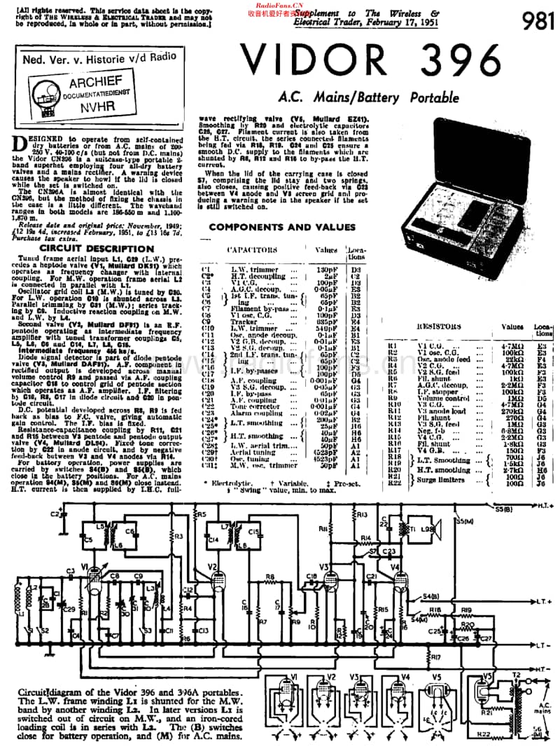 Vidor_CN396维修电路原理图.pdf_第1页