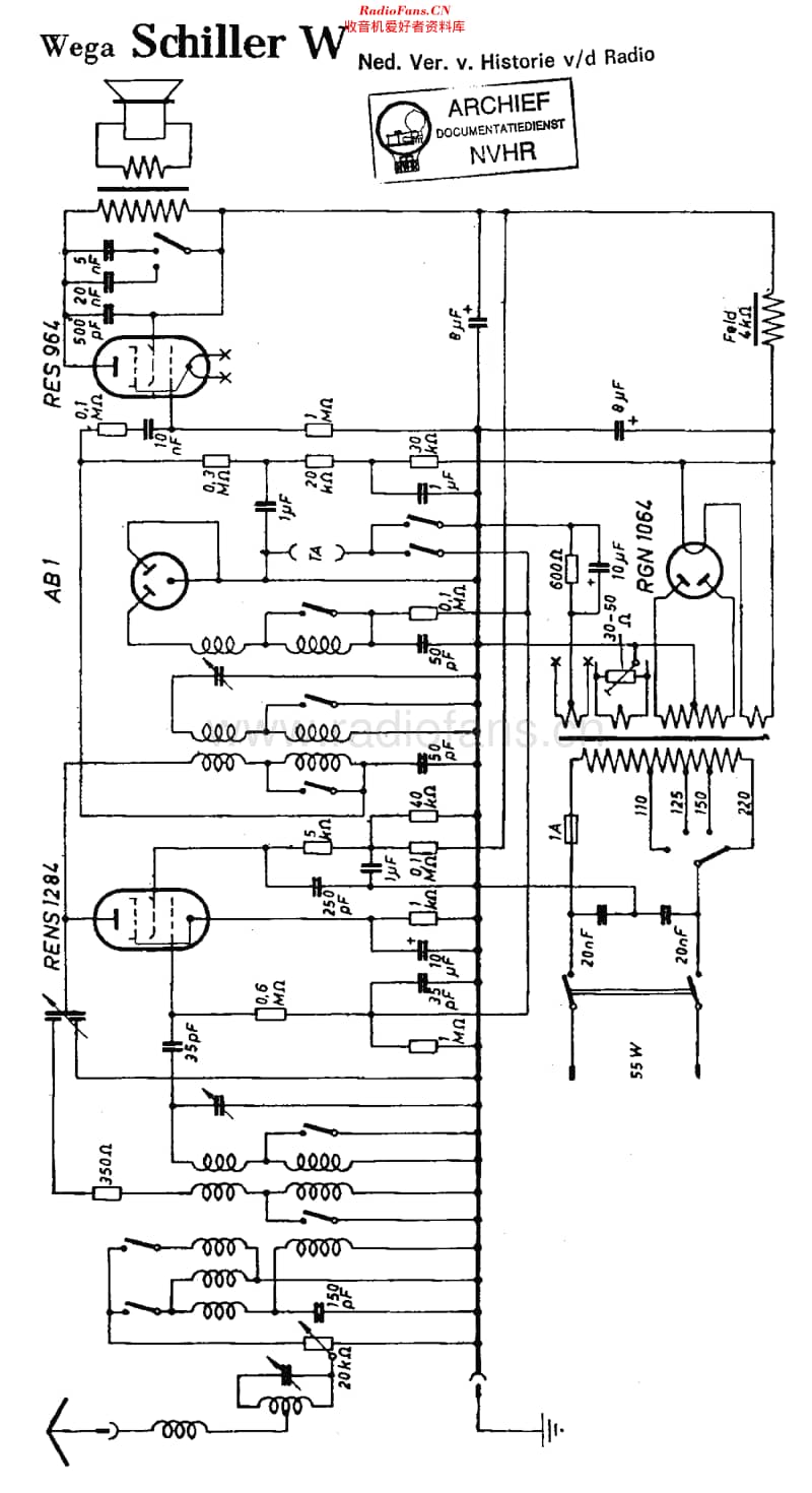 Wega_SchillerW维修电路原理图.pdf_第1页