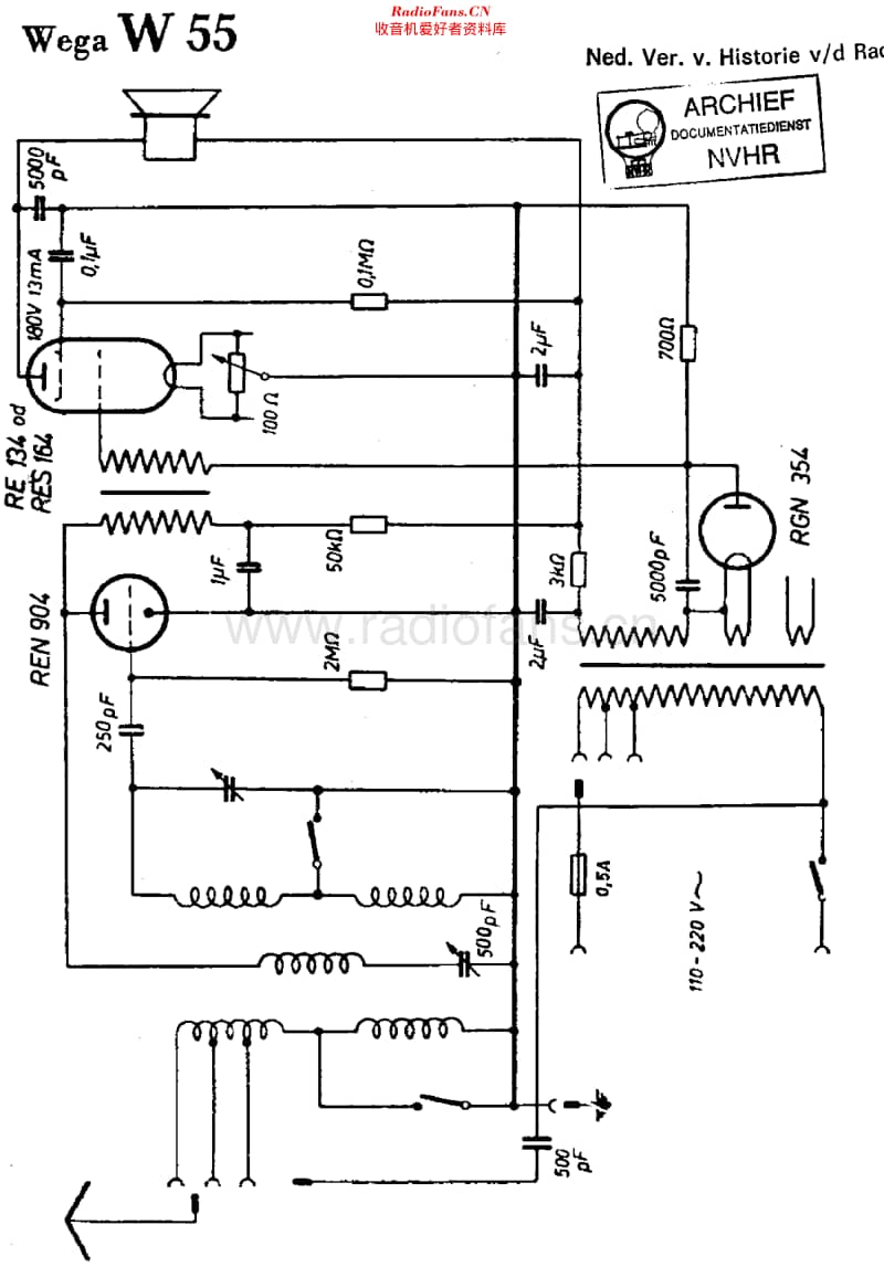 Wega_W55维修电路原理图.pdf_第1页