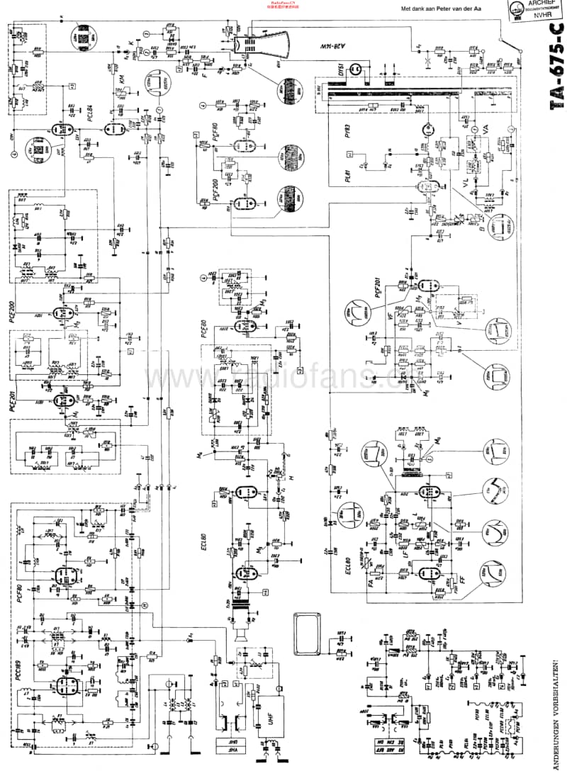 Videoton_TA675维修电路原理图.pdf_第1页