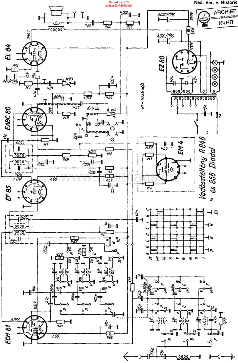 Videoton_R846维修电路原理图.pdf_第1页