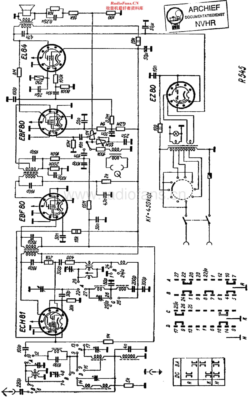 Videoton_R545维修电路原理图.pdf_第1页