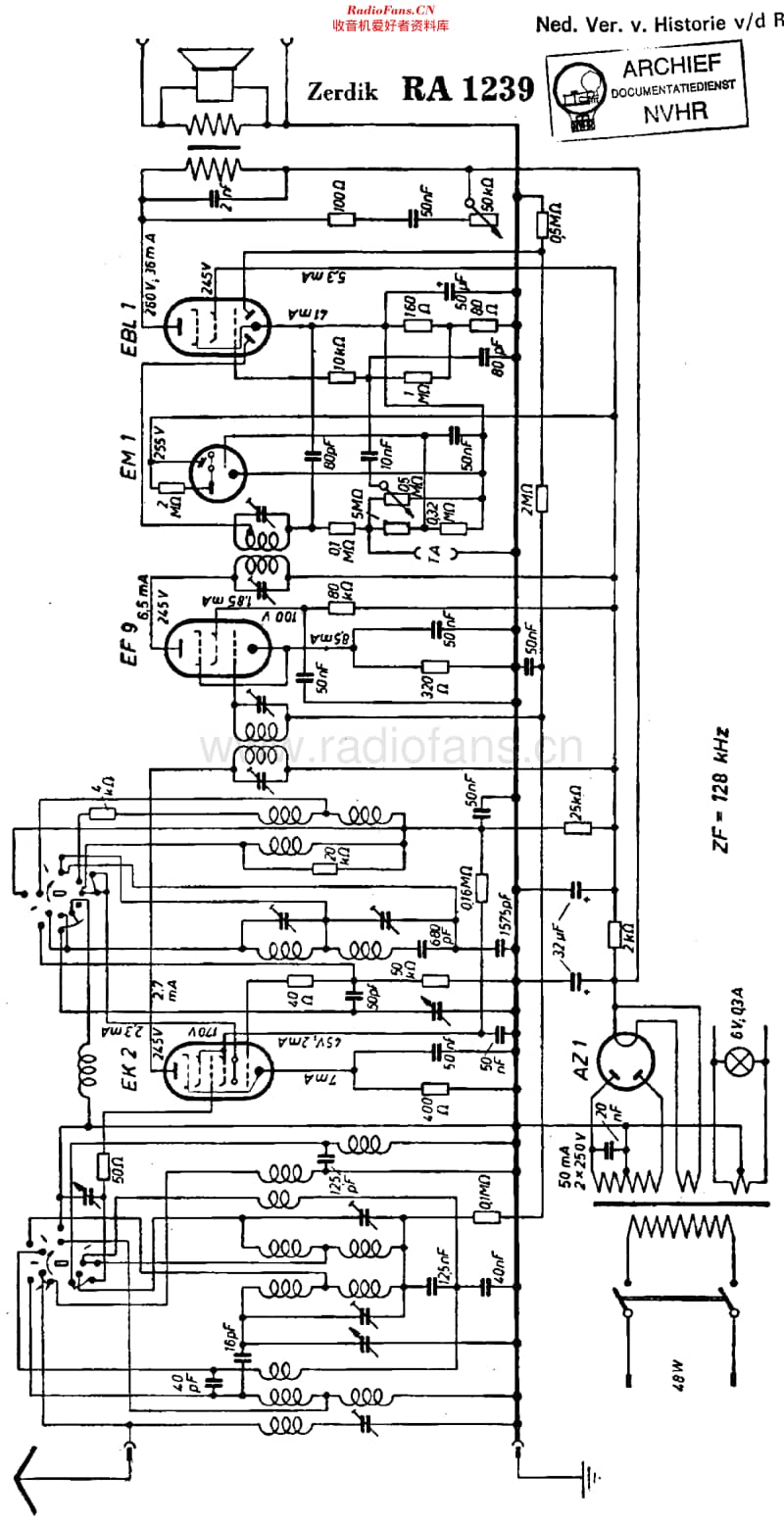 Zerdik_RA1239维修电路原理图.pdf_第1页