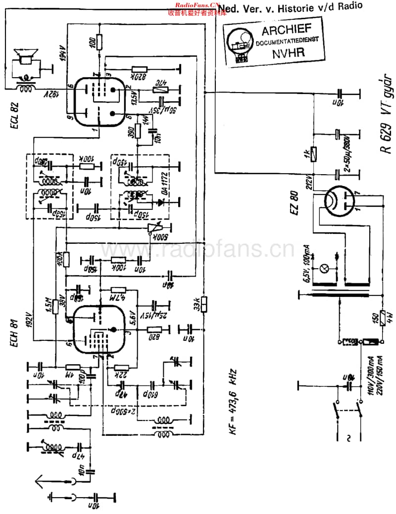 Videoton_R629维修电路原理图.pdf_第1页