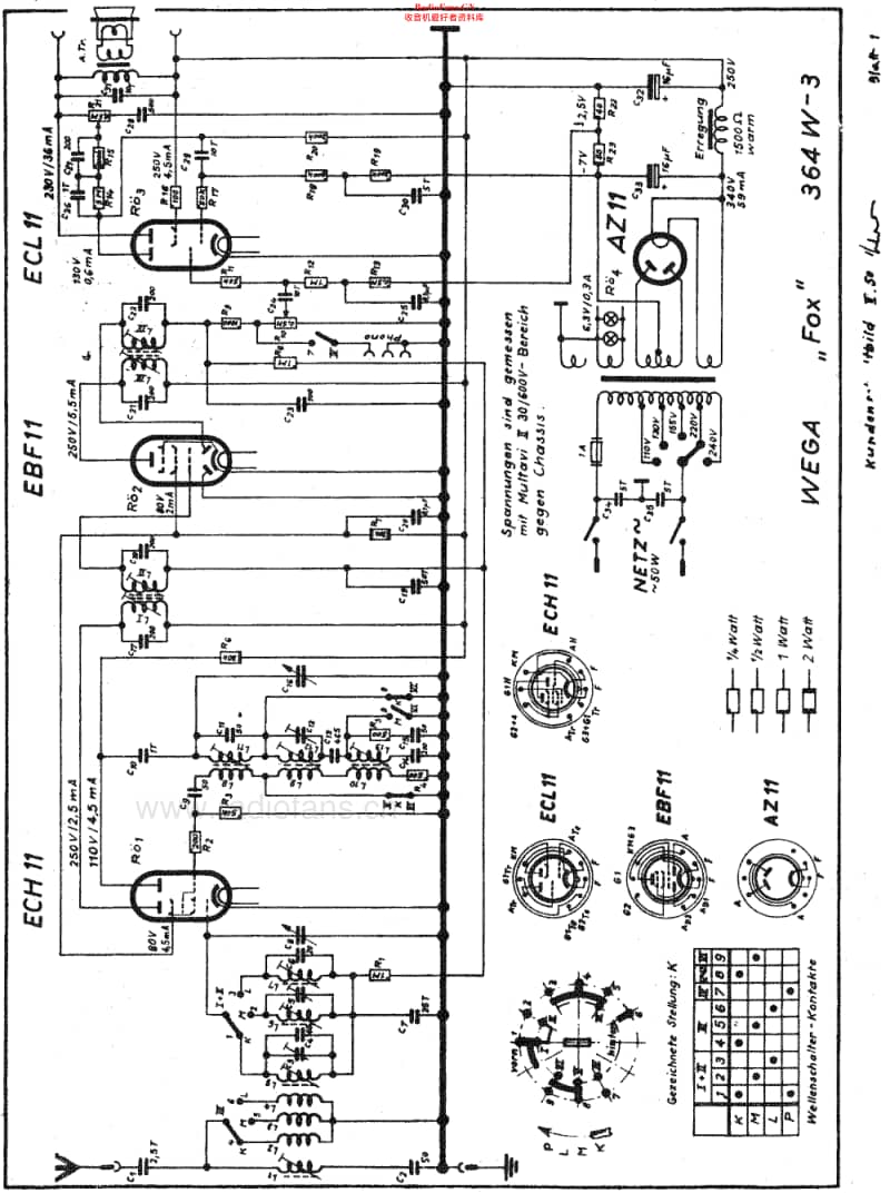 Wega_364W3维修电路原理图.pdf_第2页