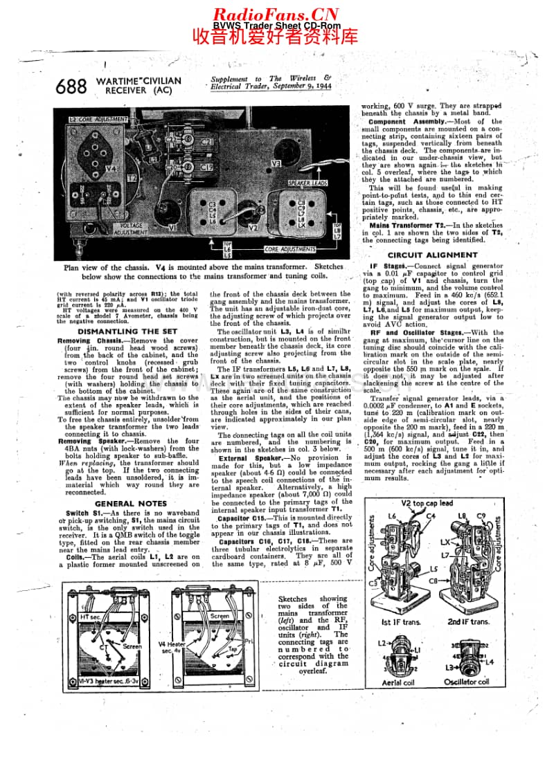 Volksontvanger_WartimeCivilianReceiver维修电路原理图.pdf_第3页