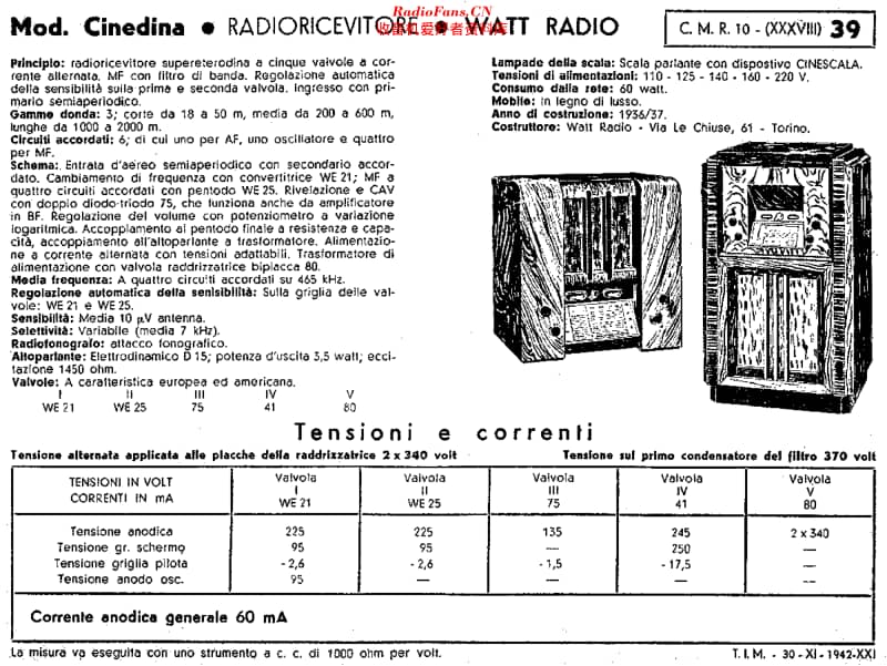 WattRadio_Cinedina维修电路原理图.pdf_第2页