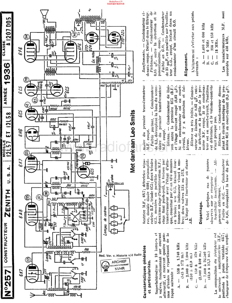 Zenith_12L57维修电路原理图.pdf_第1页