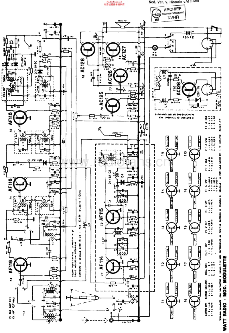 WattRadio_Modulette维修电路原理图.pdf_第1页