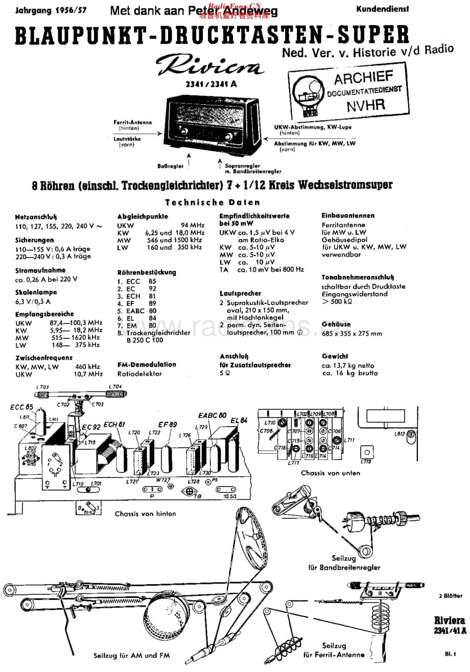 Blaupunkt_2341维修电路原理图.pdf_第1页