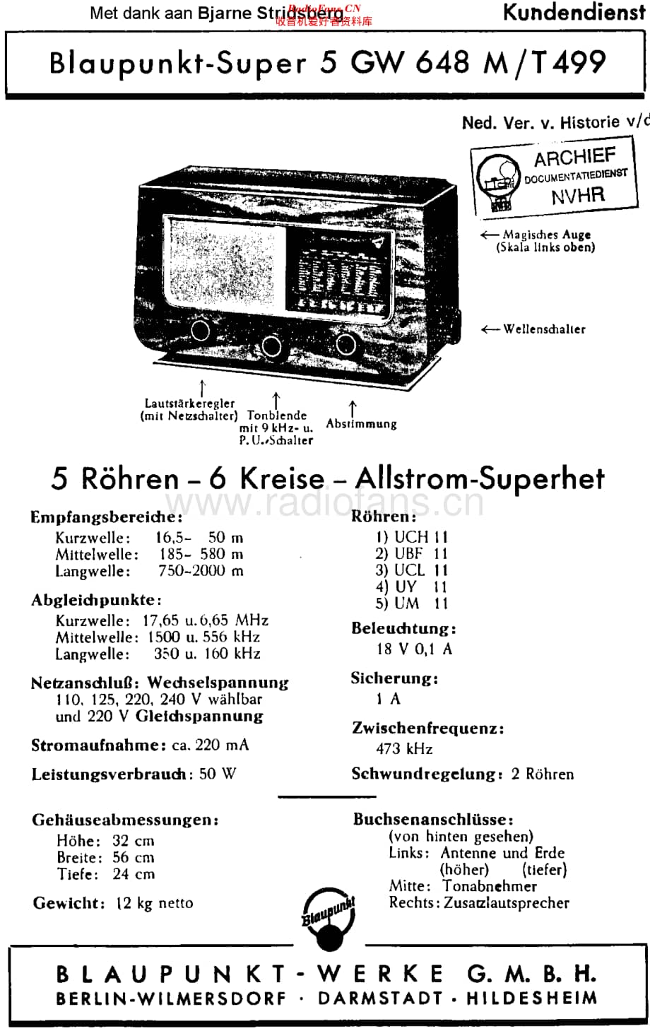 Blaupunkt_5GW648M维修电路原理图.pdf_第1页