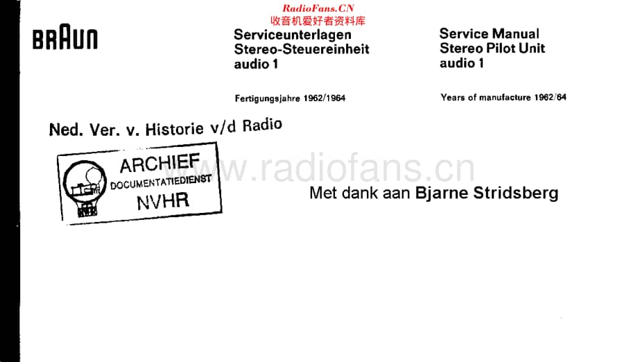 Braun_Audio1维修电路原理图.pdf_第1页