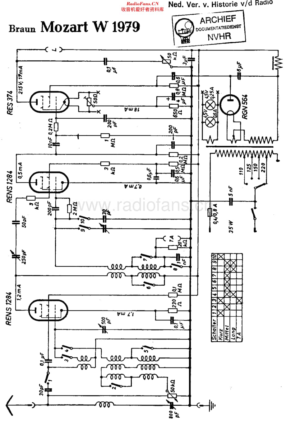 Braun_W1979维修电路原理图.pdf_第1页