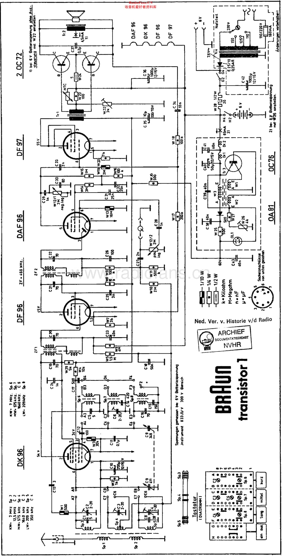 Braun_Transistor1维修电路原理图.pdf_第1页