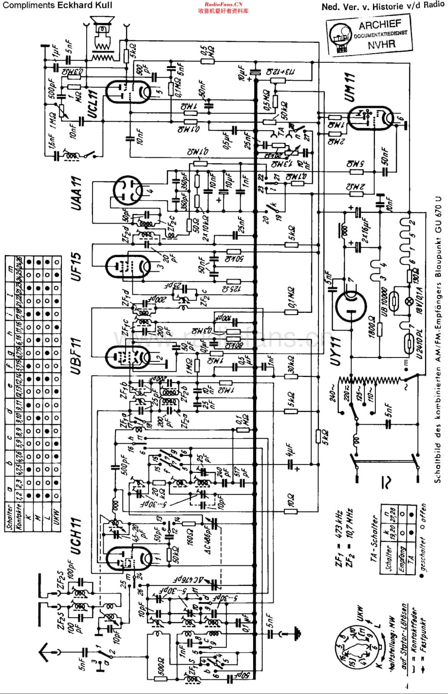 Blaupunkt_GU670U维修电路原理图.pdf_第1页