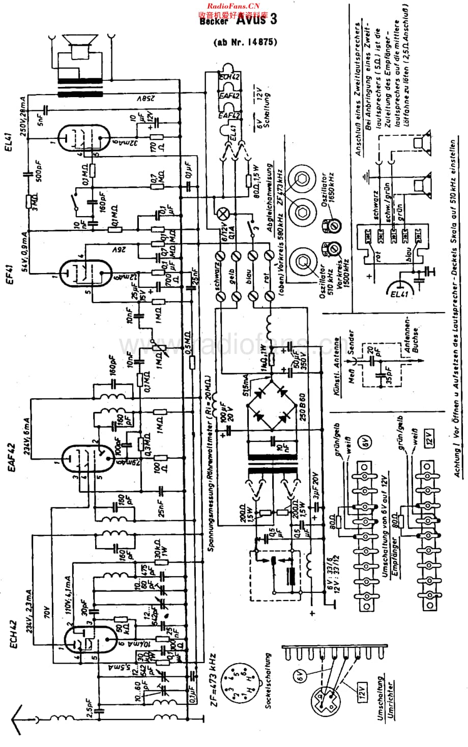 Becker_AR5164AvusIII维修电路原理图.pdf_第3页