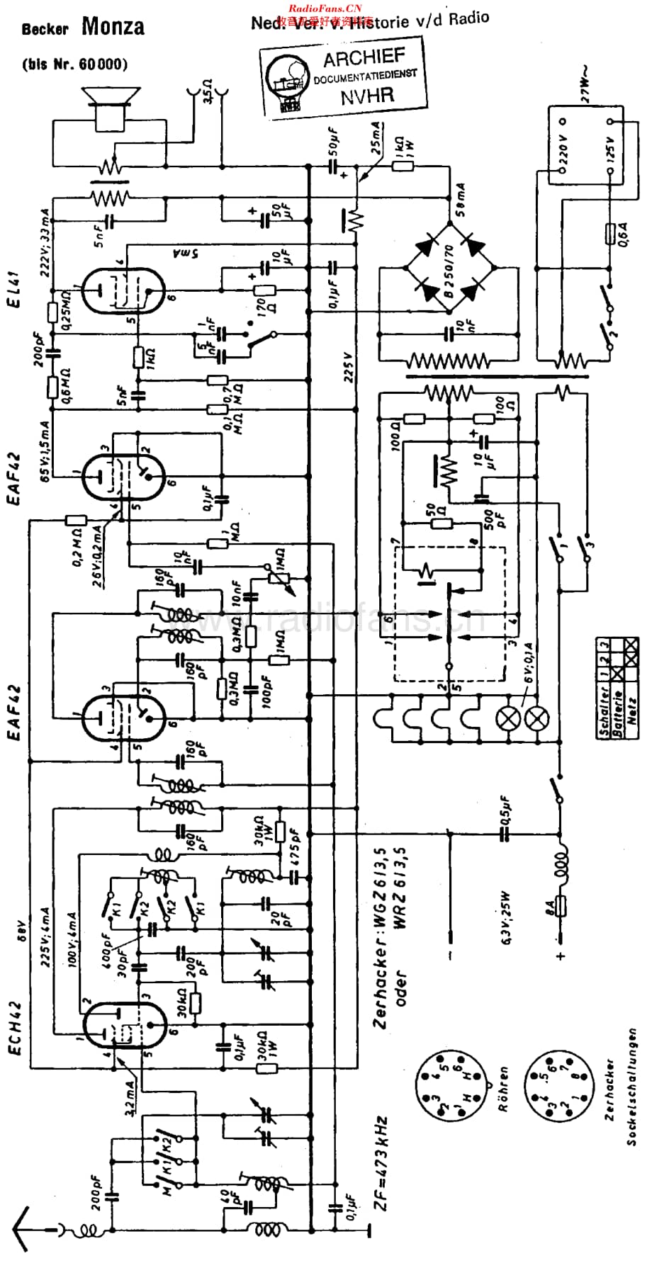 Becker_Monza维修电路原理图.pdf_第1页